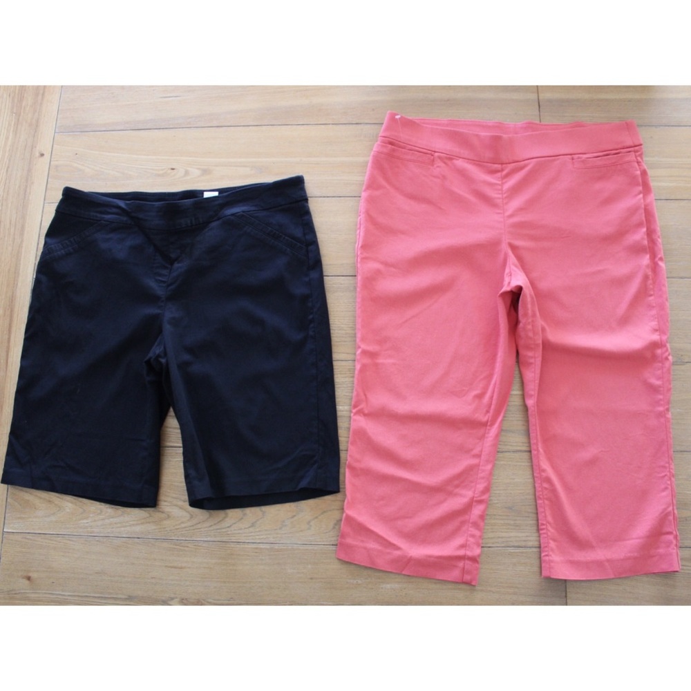 Women’s (2 Piece) Coral Bay Dress Capri and Short Bundle Lot 14 32